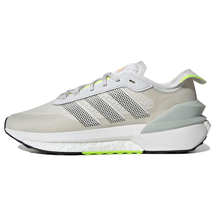 adidas Avryn Нескользящие Низкие Беговые Кроссовки Унисекс Бежевый Желтый IG2353