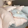 Класс А Материнский и Младенческий 60 Легкая Роскошь Длинноволокнистый Хлопок Набор из 4 предметов Хлопок Чистый Хлопок Постельный Набор из Трех Предметов Простыня и Пододеяльник