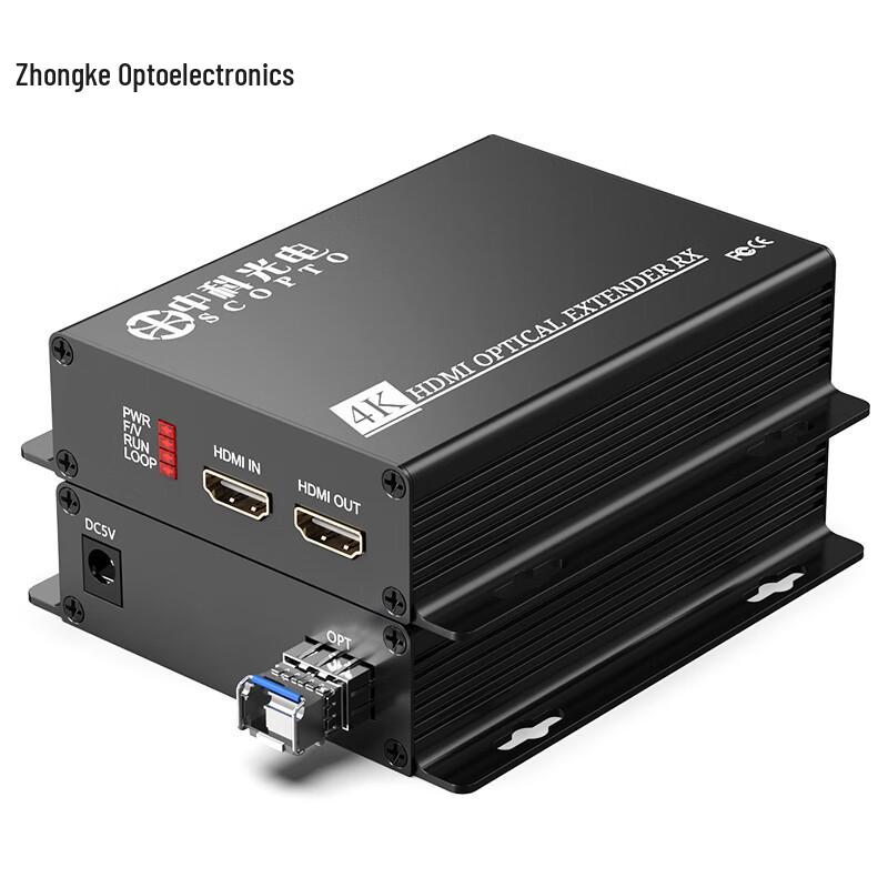 ZK-HDMI 4K HDMI Оптический удлинитель с локальным выходом