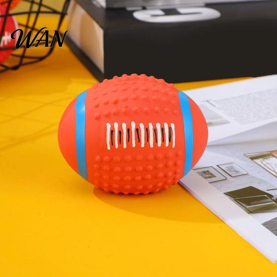 Dog Chew Toy Toys with Sound Latex Balls Raised Texture Teeth Resistant Cleaning Flexible Relieve Boredom And Anxiety Dental