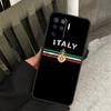 Italy Flag Case For Oppo A58 A18 A38 A78 A98 A17 A77 A80 A40 A60 A16 A76 A96 A74 A94 A54 A15 A57S Cover