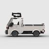 Building Block 8 Grid Car Pickup Assembly Speed Series Men's Building Model Toy