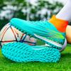 Футбольные бутсы большого размера для иностранных товаров, мужские, сломанные ногти, ученики начальной школы, подростки, пара, искусственная трава, шипы, тренировочные бутсы