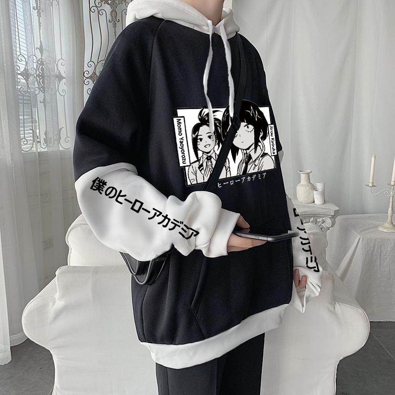Горячая аниме-музыка My Hero Academia Kaminari Denki с графическим принтом, толстовки с капюшоном для мужчин и женщин, повседневная свободная толстовка, уличная одежда Harajuku
