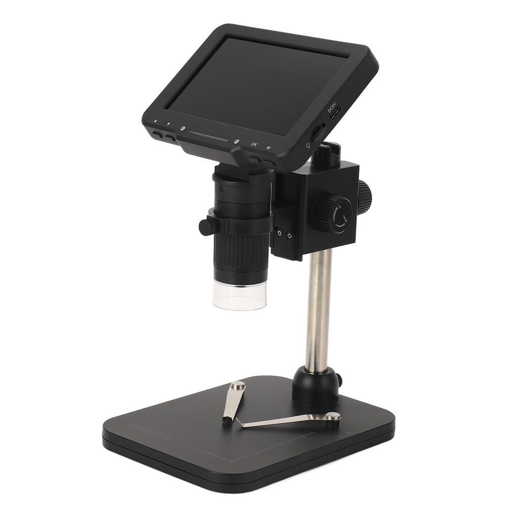 Цифровой микроскоп 5-дюймовый IPS HD ЖК-дисплей Паяльный микроскоп для ремонта Измерение