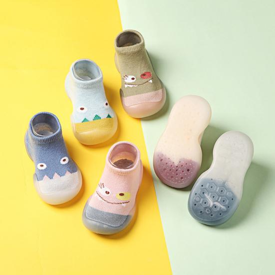 Infant Cartoon Pattern Non-slip Breathable Cotton Baby Toddler Walking Shoe