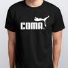 COMA НОВАЯ ФУТБОЛКА Все размеры S M L XL XXL 3 4 XL Цвета Черный, Белый