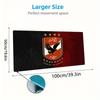 Al Ahly Sporting Club Print  Cushion Non-slip Laptop Tablet Big Mousepad XXL Mat Mini PC Playmat With Lock edge
