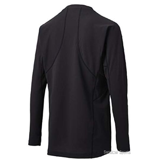 DESCENT Junior Youth Baseball Crew Neck Long Sleeve Undershirt, Navy, 130cm, JSTD-771