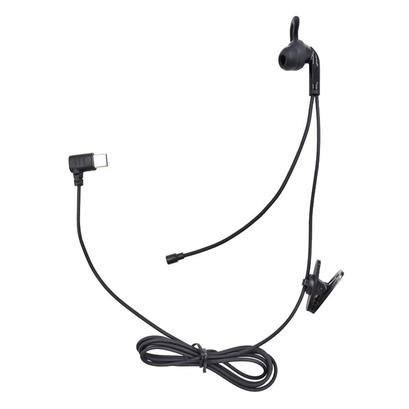 1 шт. Для V6 Pro V4C Plus Q8 F6 V7 Judge Гарнитура для ушного интеркома Тип-C USB-C Интерфейс Судья Внутриканальные наушники
