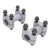 22mm 7 8in Handlebar Risers Mount Clamp Aluminum Alloy Anodized Handle Bar Riser Mount Adapter for ATV Dirt Bike