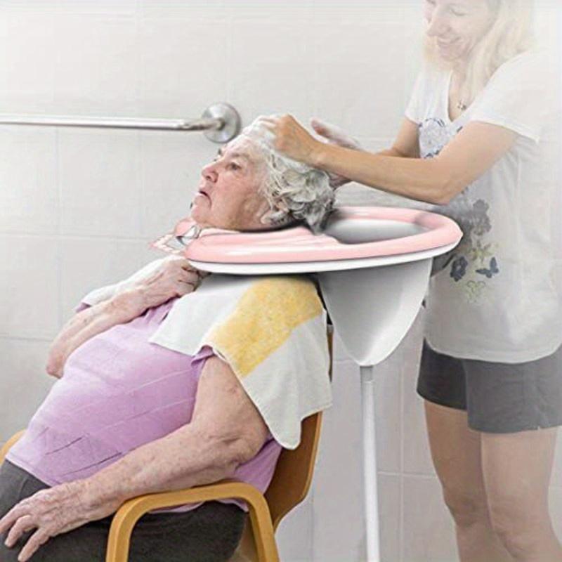 Надувная раковина для мытья волос, портативная чаша для шампуня для пожилых людей