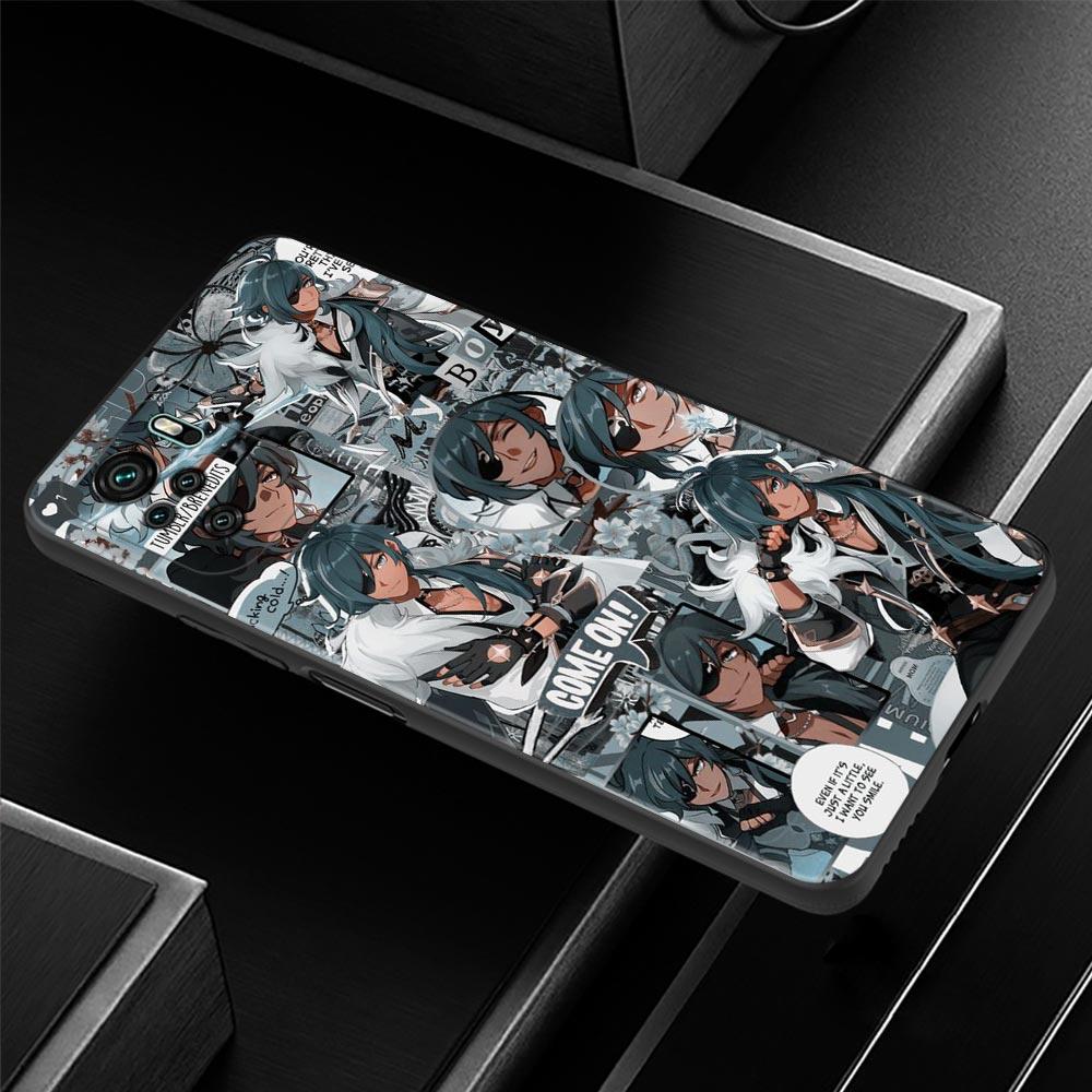 Чехол для Redmi Note 10 Pro Max 9 9t 9s 8 8t 7, чехол из ТПУ для Redmi K40 Pro Plus 9 9a 9c, чехол Genshin Impact аниме