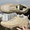 Genuine Leather Men Shoes Sneakers Comfortable Outdoor Shoes For Men Walking Hiking Shoes