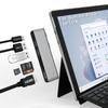 Surface Pro 11 Surface Pro Хаб с портом 4K HDMI 100 Вт Thunderbolt 4 Данные PD 2 порта USB Карта Surface Pro 9 USB Тройной дисплей Док-станция для Surface Pro