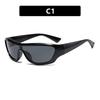 YK sunglasses personalized hip hop new anti-ultraviolet sunshade trend sunglasses simple sunglasses