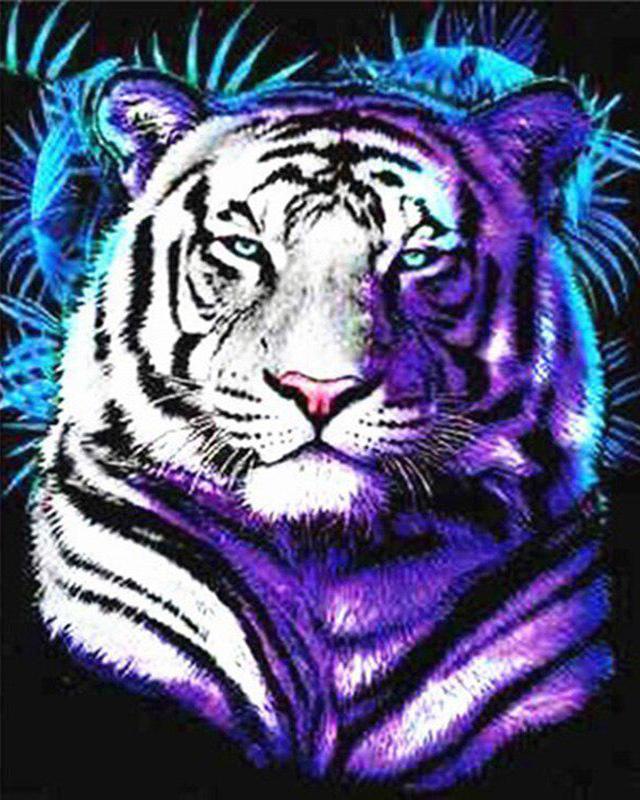 5D DIY Круглая/квадратная алмазная живопись Носорог животное Алмазная вышивка Набор для вышивки крестом Кошка Мозаичная картина Алмазное украшение подарок