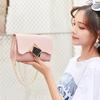 Autumn and Winter New Women's Messenger Bag Square Buckle Shoulder Chain Small Square Bag Small Bag