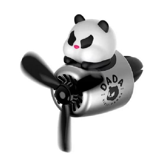 Car Air Freshener Car Perfume Diffuser Clip Bear Pilot Rotating Propeller Outlet Fragrance Magnetic Design Car Auto Accessories
