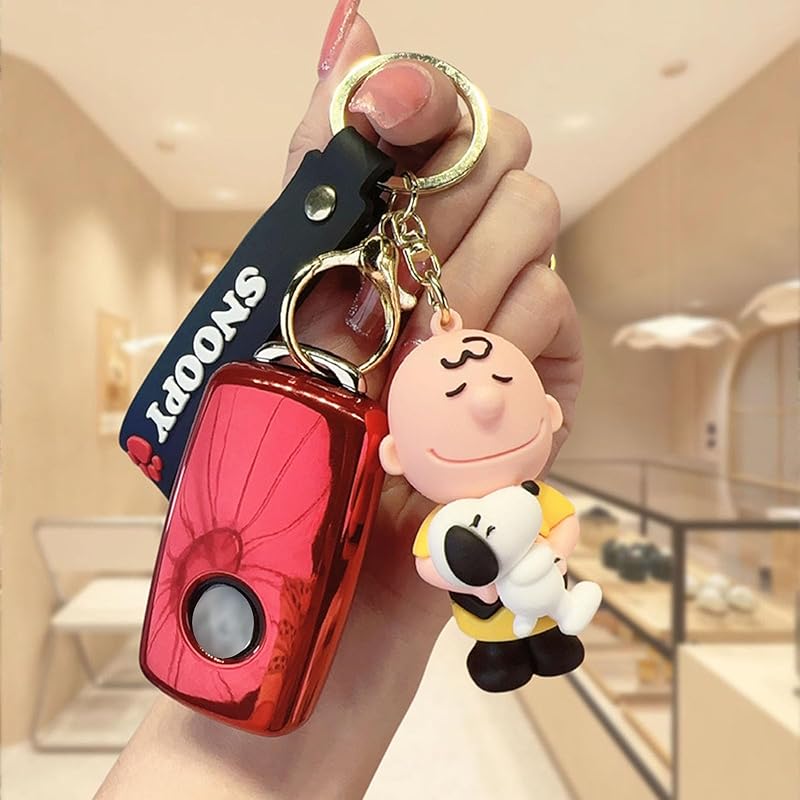 [PUTCENDI] брелок для ключей снупи многофункциональный брелок для мобильного телефона ремешок супер милый кулон карта рюкзак украшения ремешок для мобильного телефона сумка сумка автомобильные аксессуары