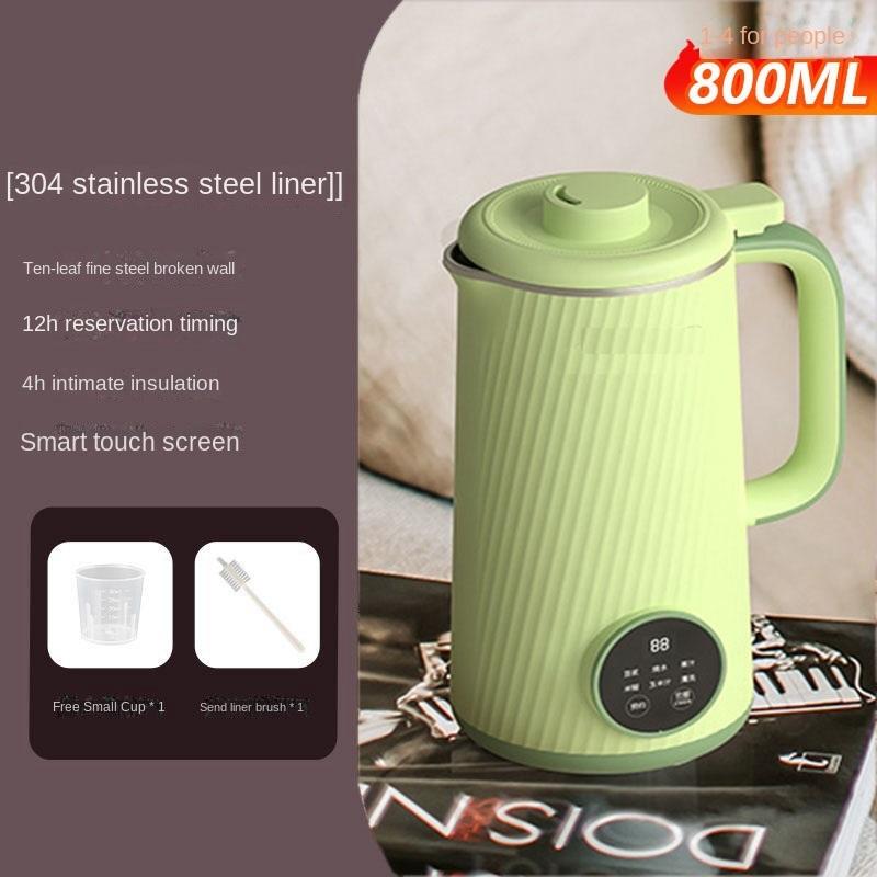 220 В 800 мл Автоматическая соковыжималка для соевого молока с быстрым нагревом, электрический чайник из нержавеющей стали