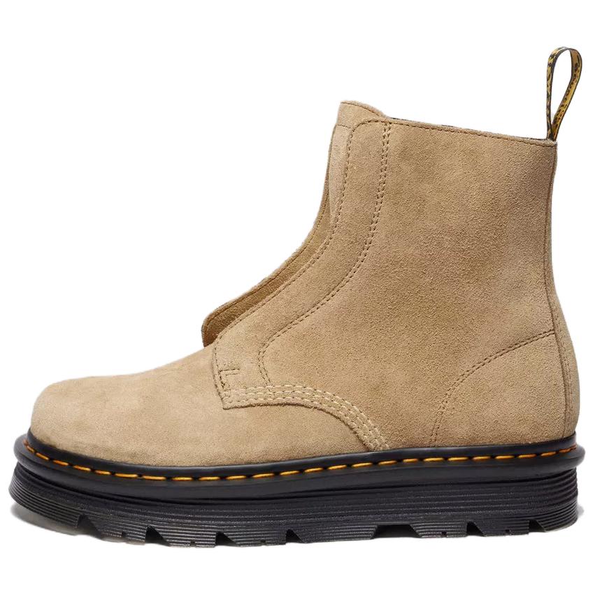 Dr. Martens Zebzag Comfortable Minimalist Ankle Boots Unisex Ankle Boots Brown 42246200