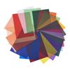 20pcs Color Correction Gel Light Filter Sheet Color Correction Filters Kit Colored Transparency