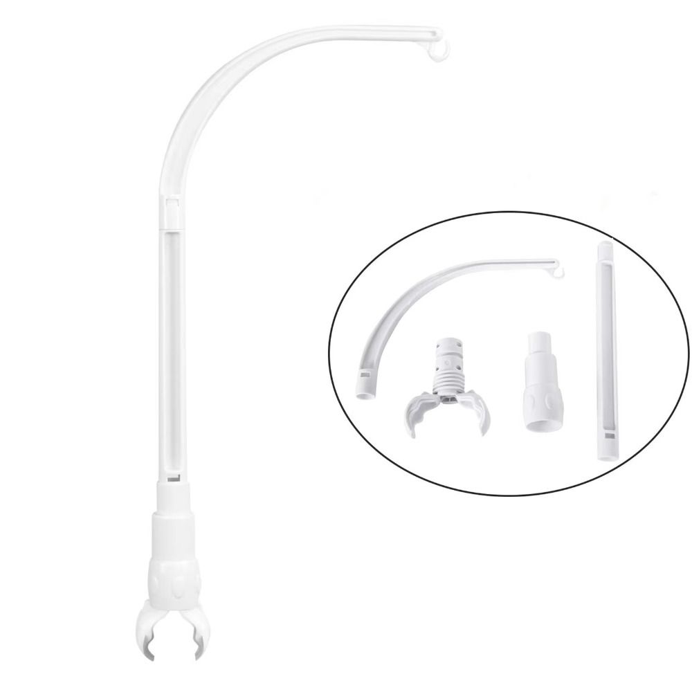 Mobile Holder Crib Toy Holder Hanging Rack Rattle Toy Arm Bracket Bed Bell Hanging Clip Baby Toys