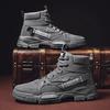 Мужская обувь Four Seasons Short Boots New British Style Fashion Anti Slip Comfortable Mountaining Boots Sports Casual Shoes