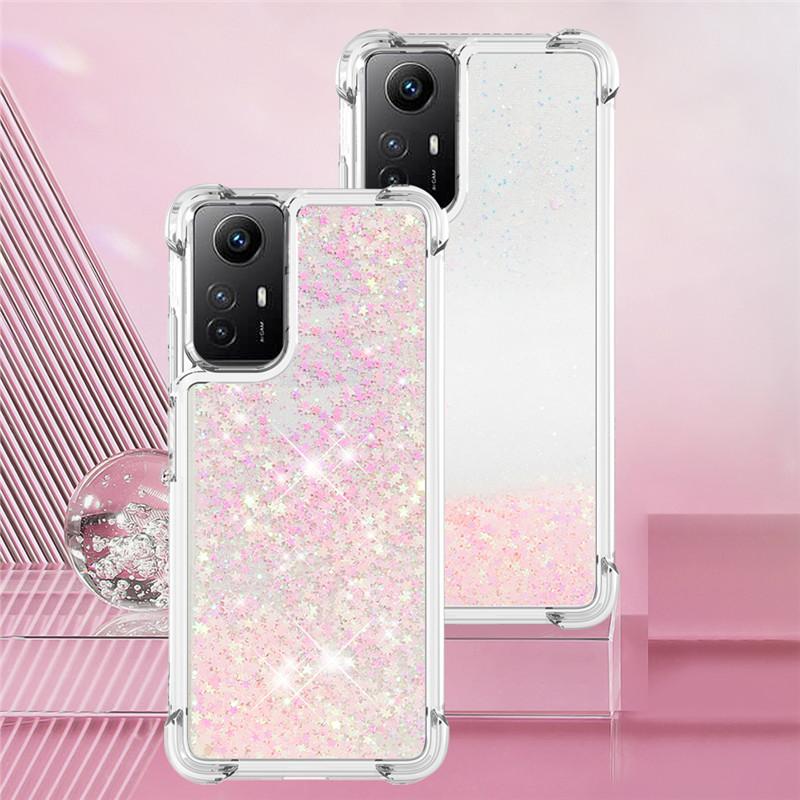 Чехол Note 11 с блестками-песком для Redmi Note 11 4G Чехол Мягкий Жидкий Блестящий Чехол Для Xiaomi Redmi Note 11S Чехол для Телефона Capa