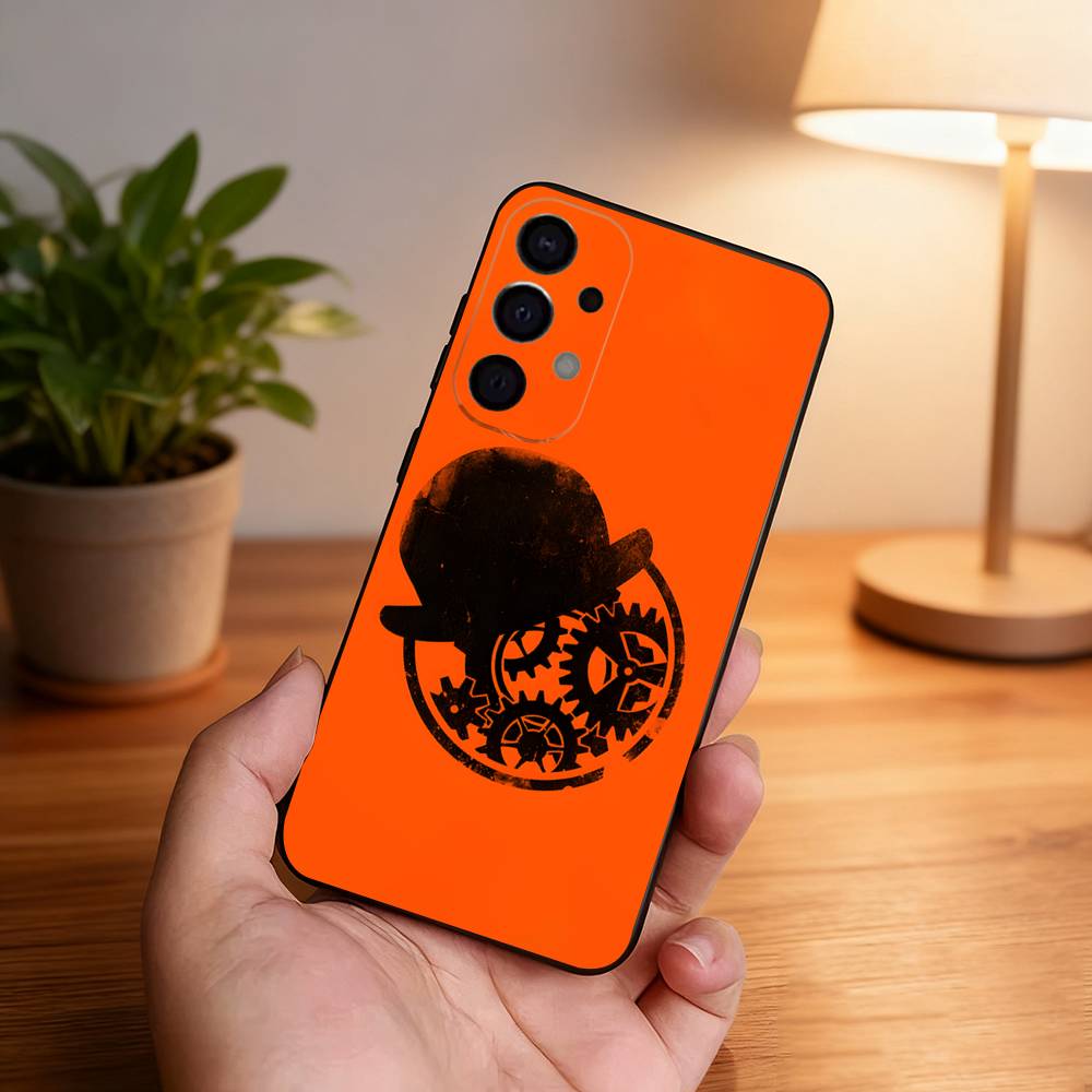 Чехол для телефона A Clockwork Orange для Samsung S25, S24, S21, S22, S23, S30, Ultra, S20, Plus, Fe, Lite, 5G Черный