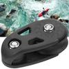 Kayak Canoe Boat Pulley Kit Heavy Duty Kayak Slide Rail Anchor Trolley Kit Marine Single Pulley Block Sheave Canoe Pulley