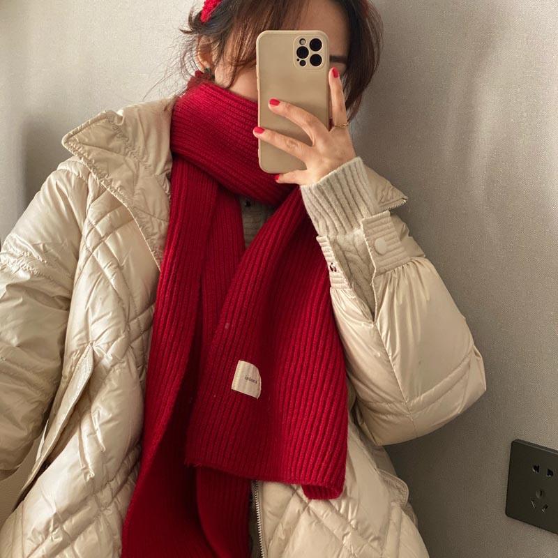 Зимняя женская теплая сумка с имитацией кашемира, утолщенная мягкая шаль с кисточками