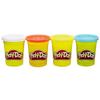 PLAY-DOH Modeling Compound - 4 Pack of Classic Non-Toxic Colors for Kids - 112g Jars