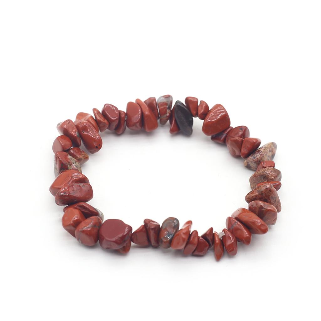 1 шт., браслет из натурального камня, нерегулярный кристалл, аметист, агат, флюорит, синяя бирюза, опал, браслеты для женщин и мужчин, ювелирные изделия 19 см