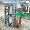 1605E Thunderbird Signal Tower Military Outpost Building Block Toy