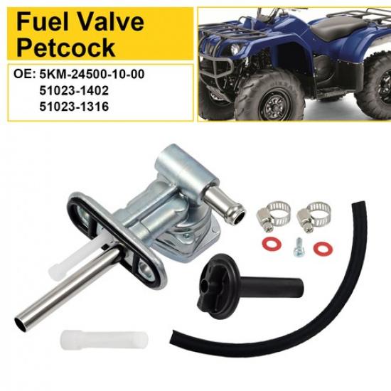 Fuel Valve Petcock Lever For Yamaha Bruin 350 YFM350FA FAH BA 4x4 2004-2006