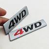 Наклейки с логотипом 4WD 3D Металлический значок-эмблема Наклейки на автомобиль Для Hyundai iX25 iX35 Tucson Toyota RAV4 Наклейка Автоаксессуары