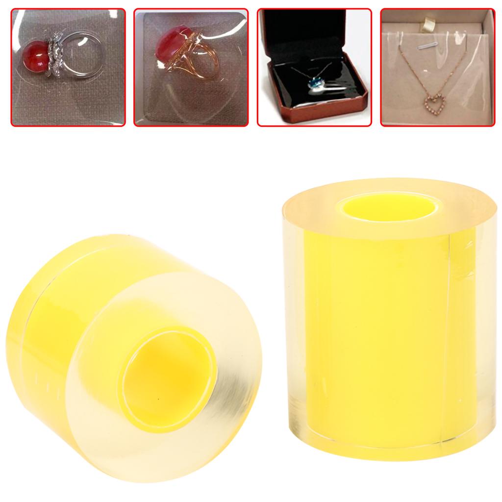 2 шт. антистатическая пленка для часов, защитная пленка для ювелирных изделий от царапин (80мм50мм)