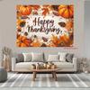 Two-dimensional plane, 1 piece - Thanksgiving pumpkin set-up, suitable for background banner, suitable for celebration events