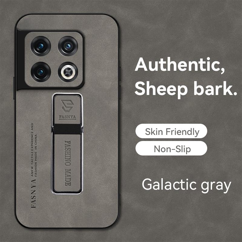 Чехол из искусственной кожи из овчины для Oneplus 12 11 10 Pro 10T 10R 9 9R 9RT 8 8T 7 7T 6 6T 5 5T ACE 2 Pro чехол с кронштейном для телефона
