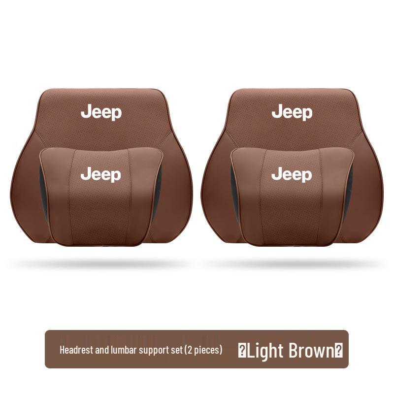 Поддержка головы и поясницы для Jeep: Подушка для шеи для Cherokee, Compass, Grand Commander