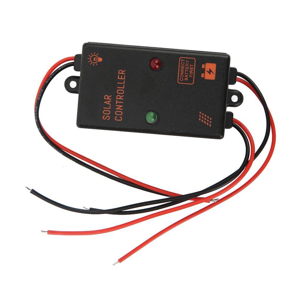 Solar Panel Controller IP67 Waterproof 24H Work PWM Charge Controller 5A 6V 12V Auto Adjustment