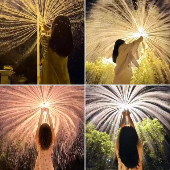 Бенгальские огни Водные игрушки Креативный выдвижной распылитель воды Летний бассейн Веселье Пляжная вечеринка Развлечения Подарки для детей и взрослых