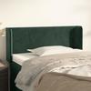 VidaXL Headboard with Ears Dark Green 83x16x78-88 Cm Velvet3118661
