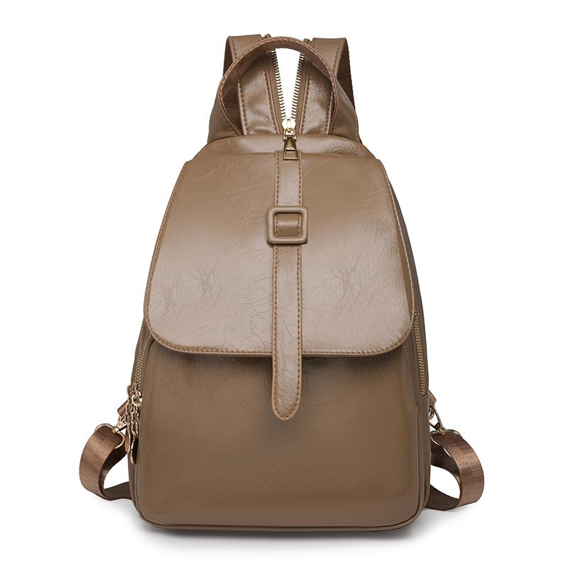 Рюкзак большой вместимости, женский рюкзак из полиуретана, дорожная сумка