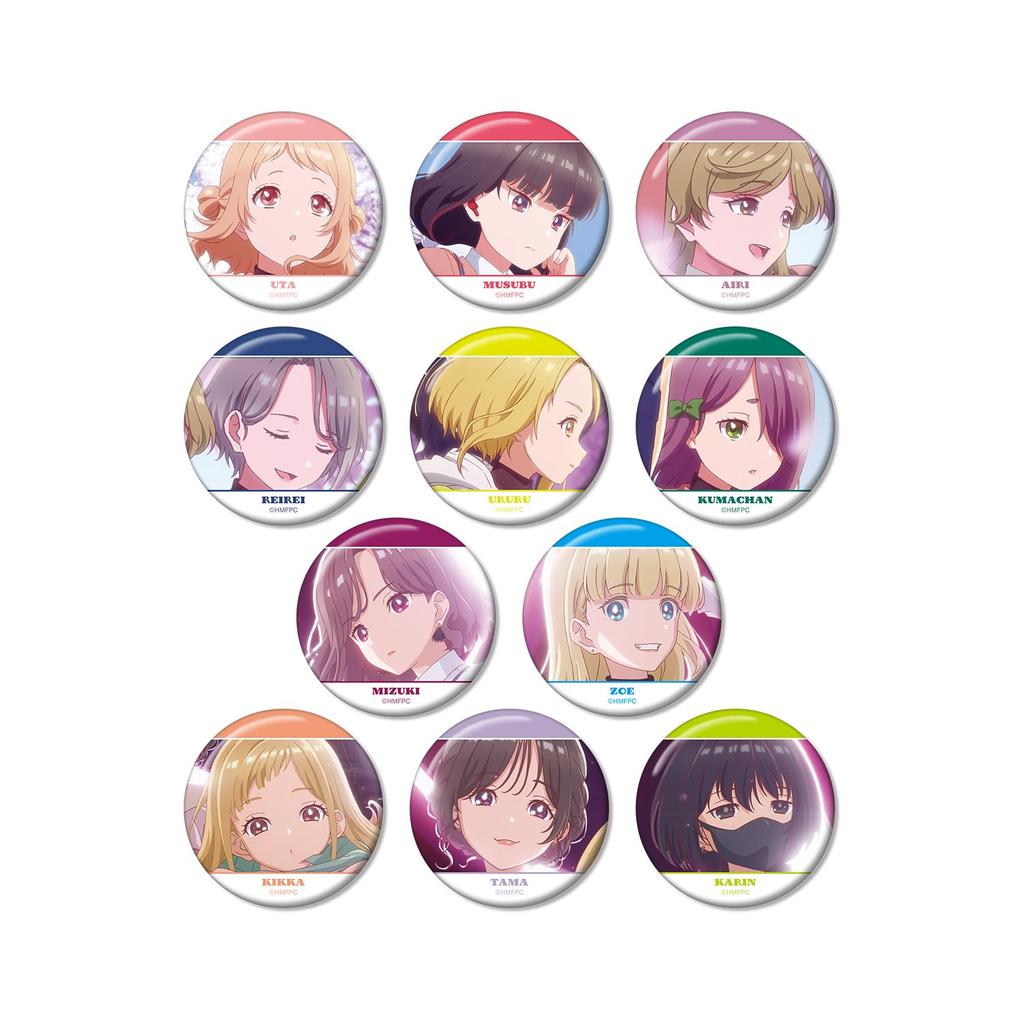 TV Anime wa Trading Badges Box of 11 "Utagoe Mille-feuille"