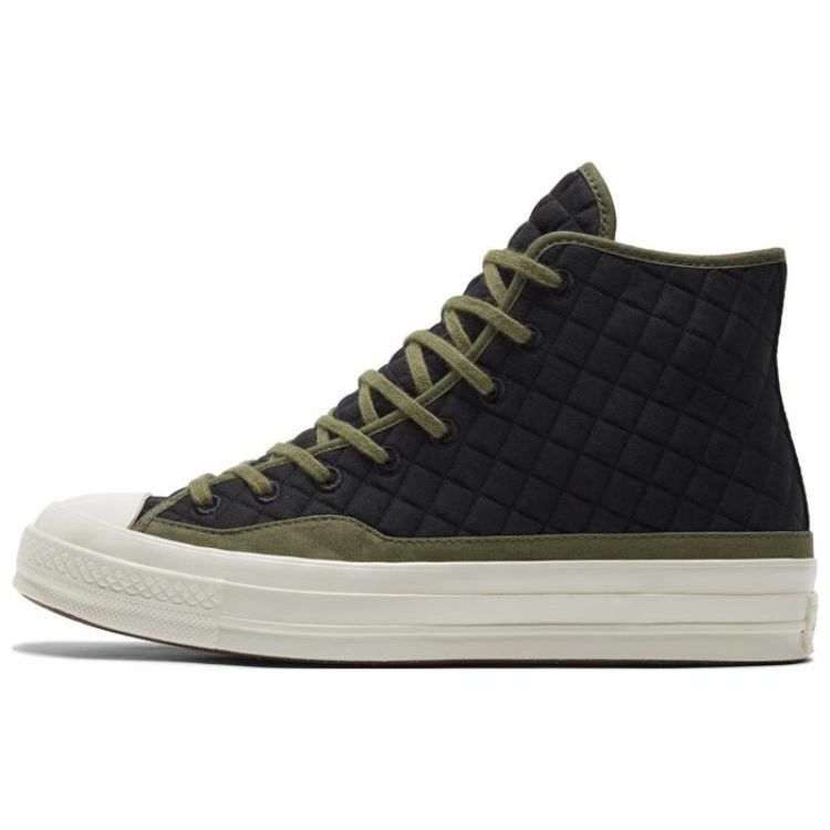 Converse Высокие стеганые кроссовки унисекс Chuck 70 черные A01399C