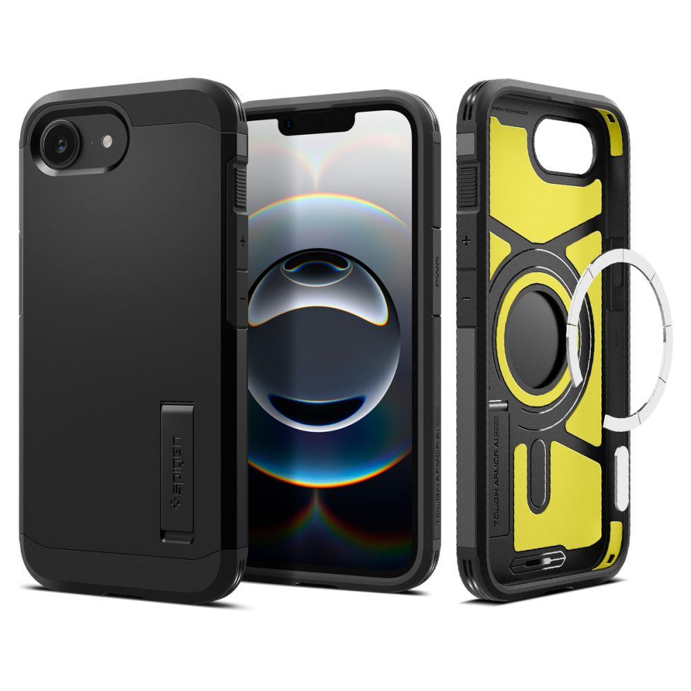 Spigen Tough Armor Mag Magsafe Iphone 16E Black