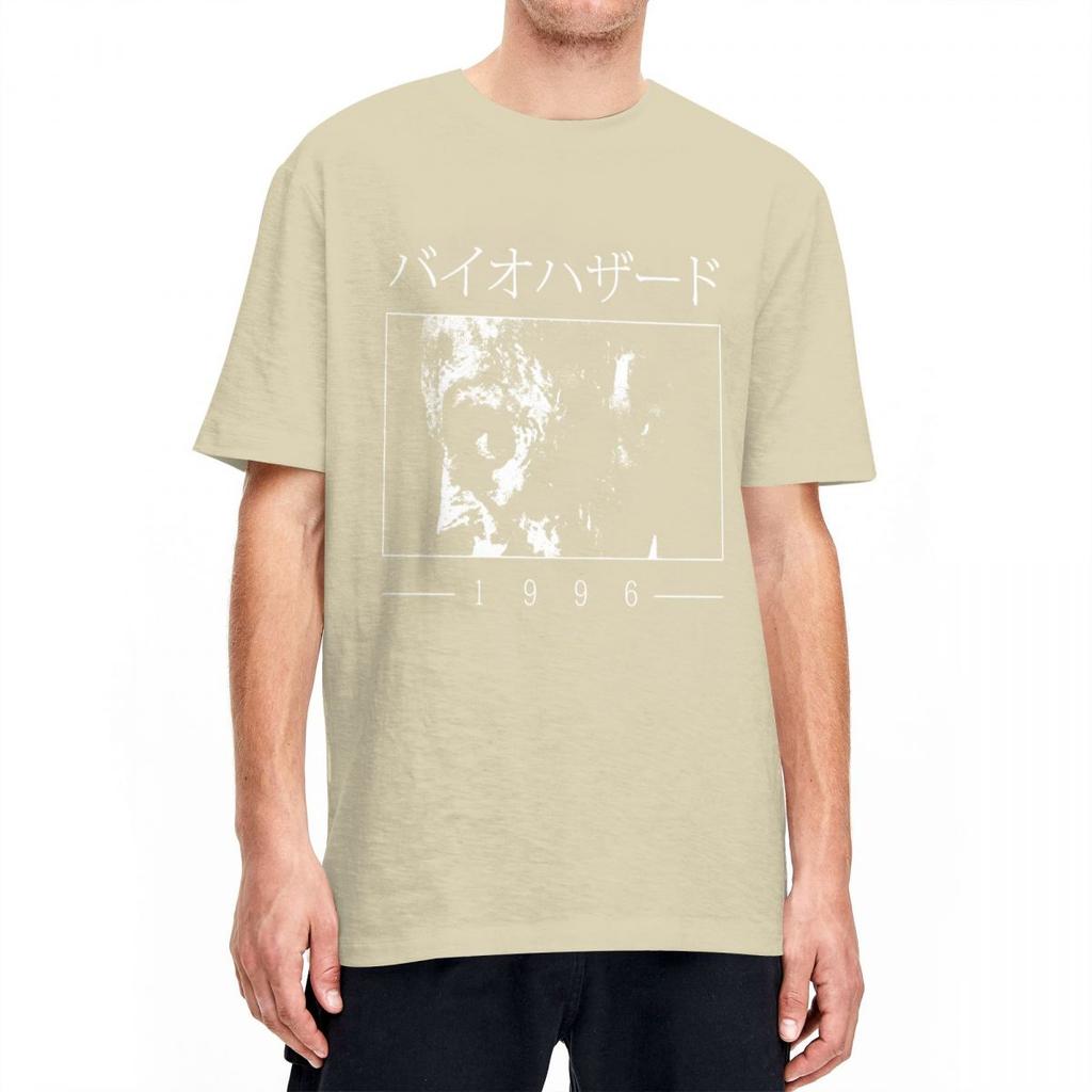 Футболка Hazard 1996 года Residented Eviled Harajuku Футболки с коротким рукавом Y2K Fun Топы Пляжные дышащие футболки большого размера из 100 хлопка